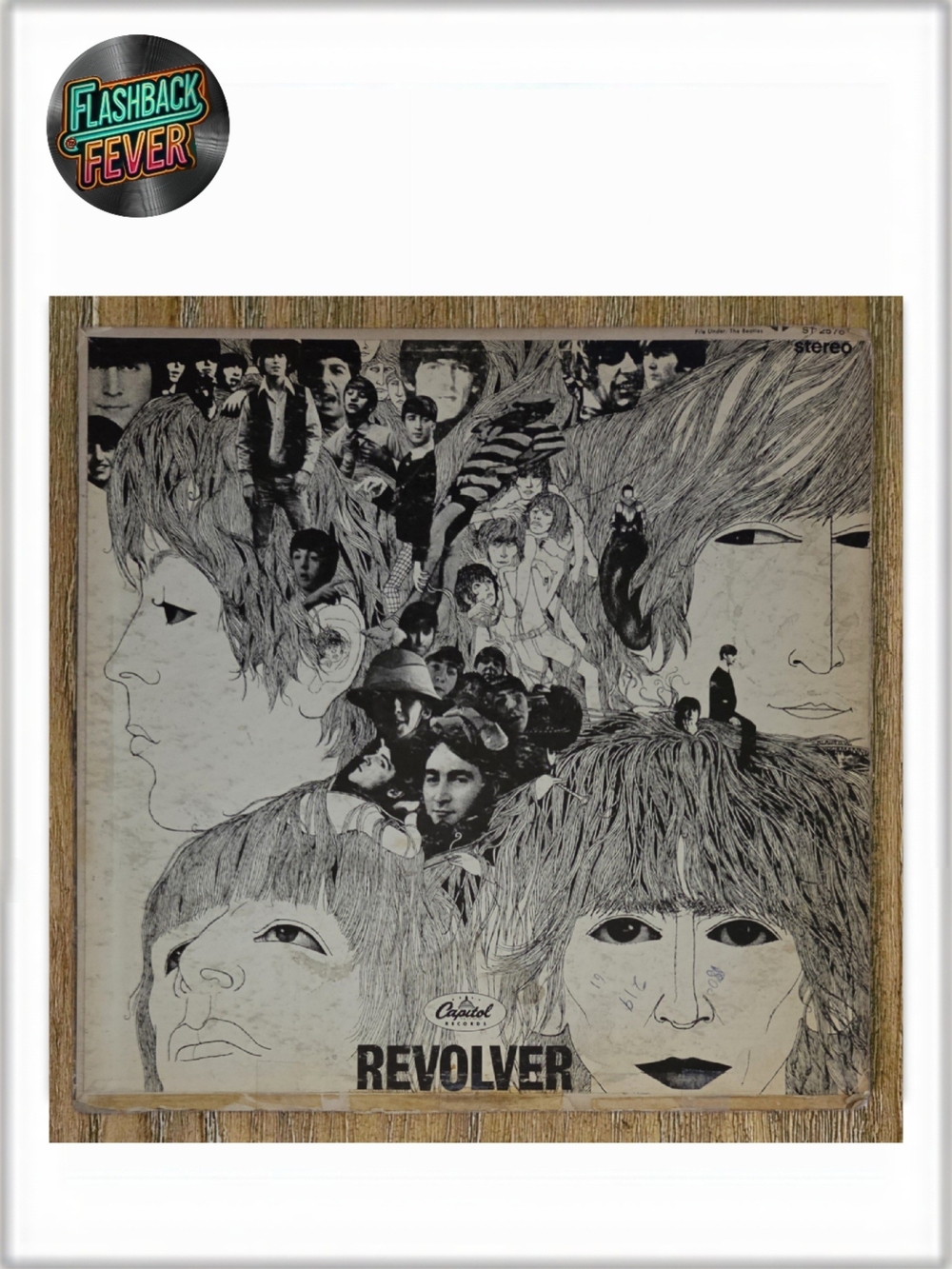 THE BEATLES•Revolver•Aug 08,1966 US Stereo (ST 2576) Scranton, 1st Pressing